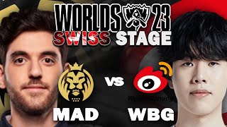 Wir bekommen eine SORAKA zu sehen  GAME 2  MAD vs WBG  WORLDS 2023 SWISS STAGE [upl. by Ttegirb580]