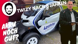 Renault Twizy  ist der Akku nach 8 Jahren noch gut Schafft es Holger nach Hause [upl. by Ellebanna]