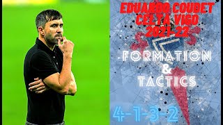 FIFA 22 HOW TO PLAY LIKE EDUARDO COUDET CELTA VIGO 202122 FORMATION amp TACTICS [upl. by Yerffej736]