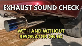 WHATS THE DIFFERENCE WITH AND WITHOUT RESONATOR [upl. by Oaoj508]