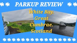 Great Cumbrae Scotland parkup Review White Bay Northern end [upl. by Aisela]