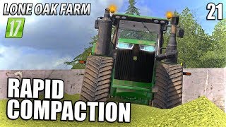 THE BEST TRACTOR FOR THE JOB  Lone Oak Farm  Farming Simulator 17  21 [upl. by Ttekcirc]