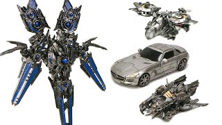 Transformers Movie 2 3 Deluxe Soundwave Laserbeak Ravage Robot Vehicle Toys [upl. by Aratal180]