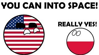 USA How to Prank Poland Space Countryballs Animation [upl. by Tremml]