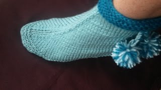 Stricken Hausschuhe Puschen Socken [upl. by Treblih777]