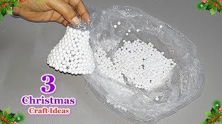 3 Economical Christmas decoration idea with Plastic Bottle DIY low Budget Christmas craft idea🎄114 [upl. by Marka]