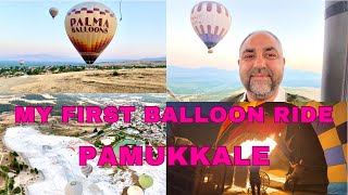 My First Ever Balloon Ride  Pamukkale  Türkiye 4K [upl. by Lexerd]