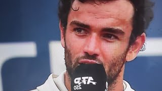 BERRETTINI SHOW post ATP KITZBUHEL💣💣 [upl. by Schuh797]