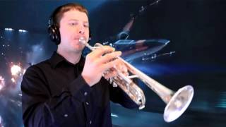 Scherzo for XWings from quotStar Wars The Force Awakensquot Trumpet Cover [upl. by Suivatram324]