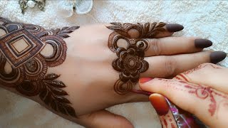 Latest Intricate And Checks Mehndi Design 2024  Step by Step Tutorial  Henna Fever [upl. by Analrahc]