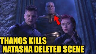 Thanos Attacks Black Widow and Hawkeye on Vormir Avengers Endgame Deleted Scene Explained [upl. by Leonie]