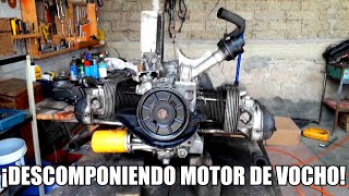 PARTES DEL MOTOR DEL VOCHO  ¿CÓMO DESARMAR  RESTAURANDO VOCHO EP 3 [upl. by Yssis]