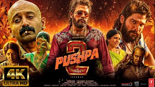 Pushpa 2  The Rule 🔥 FULL MOVIE HINDI 4K HD FACTS  Allu Arjun  Rashmika Mandanna  Fahadh Faasil [upl. by Anette216]