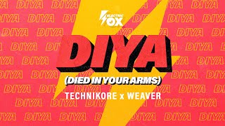 Technikore x Weaver  DIYA Died In Your Arms Official Audio [upl. by Kawasaki]