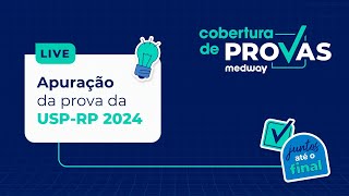 Live de Apuração  Prova de Residência Médica da USPRP  Cobertura de Provas Medway [upl. by Sclar873]