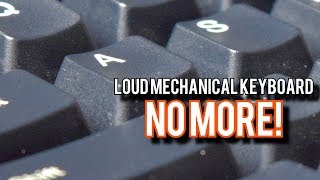 How To Quiet Down ANY Mechanical Keyboard [upl. by Hebbe606]