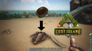 The Easiest Way To Get Chitin In The Lost Island  Ark Survival Evolved [upl. by Aldous568]