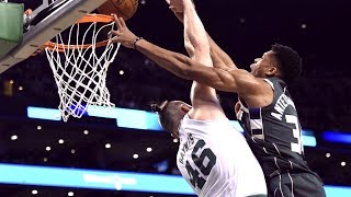 Top 15 POSTERIZING DUNKS On Aron Baynes [upl. by Aerdnaz636]