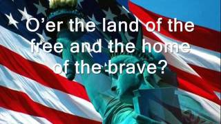 USA National Anthem with lyrics by Jaimina Johnston [upl. by Ahsenyl]