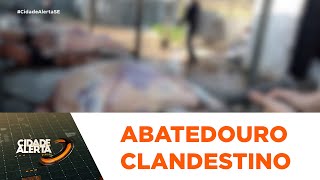 Abatedouro clandestino é desativado em Propriá  CA [upl. by Stodder]