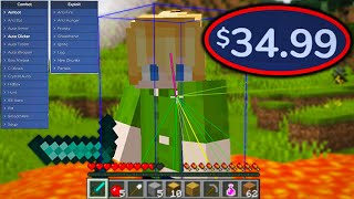 i paid 35 for a minecraft hacked client [upl. by Socher]