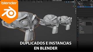 Trabajando con Instancias en Blender [upl. by Auhsuoj]