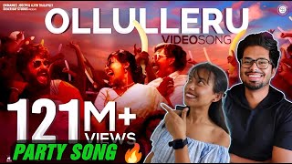 OLLULLERU Malayalam Dance Song Reaction 😍 Ajagajantharam  Justin Varghese ft Praseetha Chalakudy [upl. by Nylatsyrc]