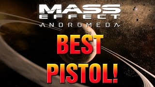 Mass Effect Andromeda BEST PISTOL Ultra Rare USHIOR Vs N7 EAGLE GUIDE Plus INSANE GLITCH [upl. by Agrippina288]