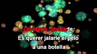 Olvidarte  Ricardo Arjona Karaoke [upl. by Inttirb]