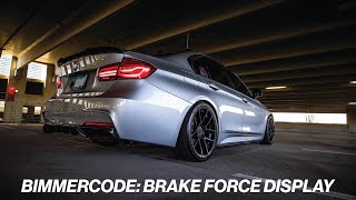 How to code BRAKE FORCE DISPLAY in Your BMW BIMMERCODE [upl. by Evelunn258]