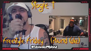 BARS ON DECK Stogie T  Freestyle Friday  Pound Cake  REACTION [upl. by Kamilah]