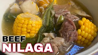 BEEF NILAGA  NILAGANG BAKA  LINATAN BAKA BISAYA STYLE  Tambayan Cooking Lutong Bahay [upl. by Plante95]