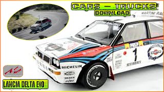 ASSETTO CORSA RALLY mod  Lancia Delta EVO  Krajiska Zmija hillclimb [upl. by Vernier]