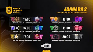 👑 Kings League InfoJobs  JORNADA 2 ⚽ KINGSLEAGUEJ2 [upl. by Holbrook83]