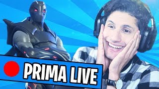 🔴PRIMA LIVE SU FORTNITE CERCHIAMO la VITTORIA REALE [upl. by Ahsikad]