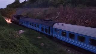 Tren rumbo a Bayamo  Manzanillo con la máquina 501 a su paso por Jaruco 👋📸 [upl. by Constantina]