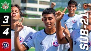 REMONTADA DE LA SUB 21 VS Marítimo de la Guaira [upl. by Akinom]