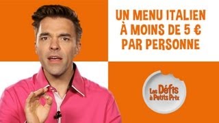 Un menu italien à moins de 5 € par personne [upl. by Melvyn]