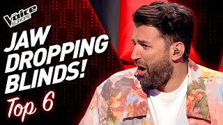 JAWDROPPING Blind Auditions on The Voice  TOP 6 Part 3 [upl. by Yllac]