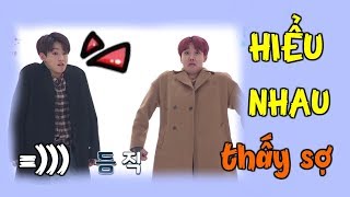 BTS FUNNY MOMENTS 32 HIỂU NHAU thấy sợ  Phần 1 [upl. by Auqinihs]