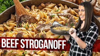 Old Fashioned Beef Stroganoff [upl. by Adnawaj]