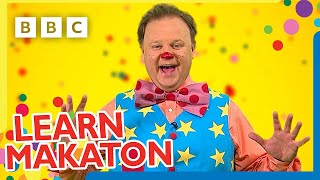 Learn Makaton with Mr Tumble and Justin from Something Special  Mr Tumble and Friends [upl. by Emlynn]