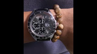 Review of TAG Heuer Formula 1 Calibre 16 Tutorial of Chronograph and Tachymeter [upl. by Swords]