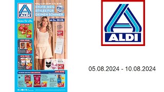 Aldi Nord Prospekt DE  vom 0508 bis 10082024 [upl. by Sudnor135]