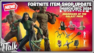 NEW GUARDIANS OF THE GALAXY PACK THAT I CANT SEE Fortnite Item Shop March 28th 2024 [upl. by Mighell]