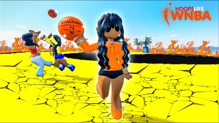 we made a WNBA Team on hoops life amp never lost [upl. by Aindrea]