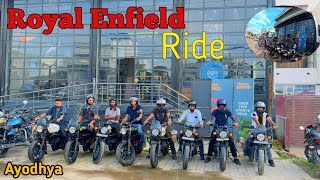 Royal Enfield bike ride ayodhya dham  hunter 350  bike reaction  ayodhya  pawanyadavVlogs [upl. by Evette363]