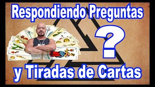 Respondiendo Preguntas y Tirada de cartas  Esoterismo Ayuda Espiritual [upl. by Aguayo]