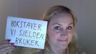 Video 100 For A1C1 Bokstaver vi nesten aldri bruker [upl. by Ahsiema]