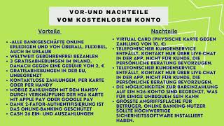 Onlinebanking Bank N26 ich bin sehr zufrieden [upl. by Allis]